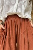 Made in Italy Cooper Needlecord Sia Pant Auburn